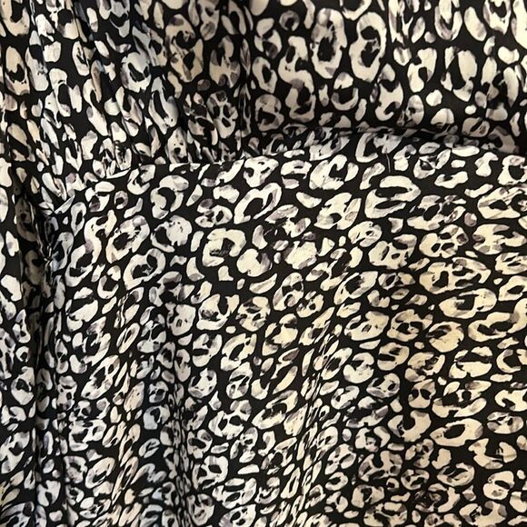 L’Academie  Black Cheetah Dress Size Small - Picture 3 of 4